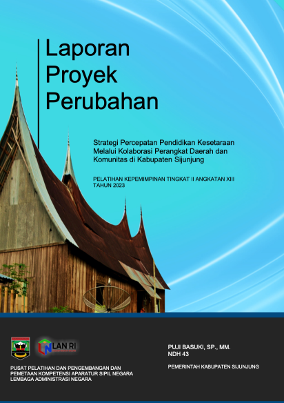 Strategi Percepatan Pendidikan Kesetaraan Melalui Kolaborasi Perangkat Daerah Dan Komunitas Di Kabupaten Sijunjung (Dinas Pendidikan dan Kebudayaan)