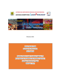 Advokasi Kompetensi LeaderPreneurship