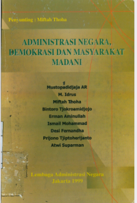 Administrasi Negara, Demokrasi dan Masyarakat Madani