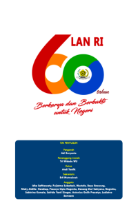 60 Tahun LAN RI; Berkarya Dan Berbakti Untuk Negeri