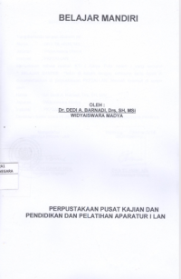 Belajar Mandiri