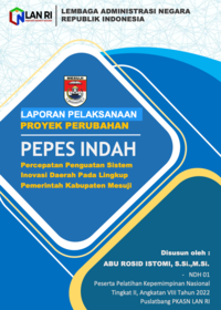 Percepatan Penguatan Sistem Inovasi Daerah (Pepes Indah) Pada Lingkup Badan Perencanaan Pembangunan Penelitian dan Pengembangan Daerah Kabupaten Mesuji