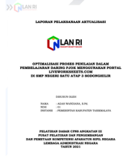 Optimalisasi Proses Penilaian Dalam Pembelajaran Daring PJOK Menggunakan Portal Liveworksheets.com Di SMP Negeri Satu Atap 3 Sodonghilir Kabupaten Tasikmalaya