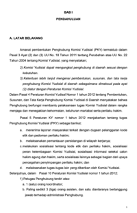 Pembangunan Sistem Pemantauan Dan Evaluasi Kinerja (Sipeka) Penghubung Komisi Yudisial