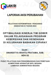 Optimalisasi Kinerja Tim Gober Dalam Pelaksanaan Program Kebersihan Dan  Keindahan Di Kelurahan Babakan Ciparay