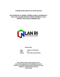 Pengembangan Model Pembelajaran Asinkronus Mata Kuliah Reception Ecrite (Membaca) Dan Production Orale (Berbicara) - Universitas Negeri Jakarta