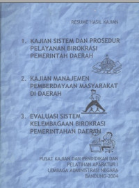 Resume Hasil Kajian