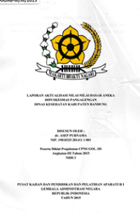 Nilai-Nilai Dasar Aneka di Uppd Pangalengan