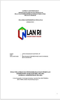 Optimalisasi Update dan Pendataan Pelayanan Kesejahteraan Sosial Warga Data Terpadu Kesejahteraan Sosial (DTKS) Kelurahan Ciseureuh Kota Bandung Melalui Aplikasi