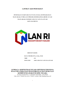 Peningkatan Ketahanan Pangan dalam Pemahaman Masyarakat Melalui Program BursaEmas (Buruan Sae Masyarakat) di Kecamatan Astanaanyar Kota Bandung