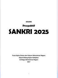 Kajian Prospektif SANKRI 2025