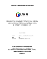 Pemanfaatan Buku-Buku Perpustakaan Sebagai Sarana Kegiatan Pembiasaan Literasi Siswa Di UPTD SPF SDN Debong Lor
