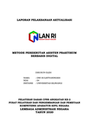 Metode Perekrutan Asisten Praktikum Berbasis Digital Universitas Silliwangi
