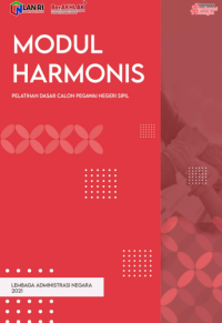 Modul Harmonis; Modul Pelatihan Dasar Calon Pegawai Negeri Sipil
