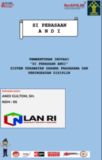 SI PERASAAAN ANDI; Sistem Perawatan Sarana dan Prasarana dan Peningkatan Disiplin di Lembaga Pemasyarakatan Kelas IIB Tanjung Balai Asahan Kantor Wilayah Sumatera Utara Kementerian Hukum dan Hak Asasi Manusia