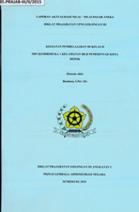 Nilai-Nilai Dasar Aneka di SDN Kemiri Muka I