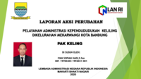 Pelayanan Administrasi Kependudukan Keliling (PAK KELING) Di Kelurahan Mekarwangi Kota Bandung