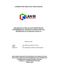 Pelaksanaan Pelayanan Komunikasi Interpersonal Konseling KIP/K Di Ruang Konseling UPT Puskesmas Tinewati Kabupaten Tasikmalaya