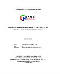 Optimalisasi Website BKPSDM Kabupaten Tasikmalaya Sebagai Sarana Informasi Kepegawaian