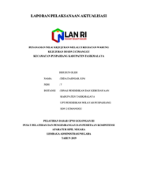 Penanaman Nilai Kejujuran Melalui Kegiatan Warung Kejujuran Di SDN 2 Cimanggu Kecamatan Puspahiang (Dinas Pendidikan Dan Kebudayaan Kabupaten Tasikmalaya)