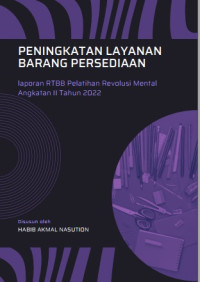 Peningkatan Layanan Barang Persediaan di Pusat Data dan Informasi Obat dan Makanan (BPOM)
