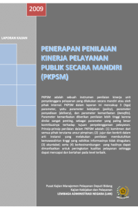 Penerapan Penilaian Kinerja Pelayanan Publik Secara Mandiri (PKPSM)