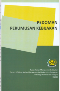 Pedoman Perumusan Kebijakan