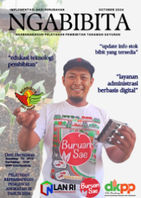 Ngabibita (Ngababarikeun Pelayanan Pembibitan Tanaman Sayuran di Dinas Ketahanan Pangan dan Pertanian Kota Bandung (TERBAIK)