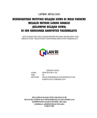 Meningkatkan Motivasi Belajar Siswa Di Masa Pandemi Melalui Metode Luring Kobasis (Kelompok Belajar Siswa) Di SDN Nanggorak Kabupaten Tasikmalaya