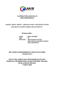 Google Drive BETES (Bewara Wates) Kelurahan Wates Kecamatan Bandung Kidul Kota Bandung