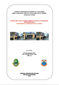 Sistem Pelayanan Publik Tertib Nyaman dan Kondusif (SISPUTERNYASIF) Di Puskesmas Cibeuruem Kota Cimahi