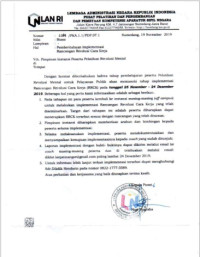 Percepatan Informasi Dalam Mengusulkan Permohonan Pendirian Lembaga Pelatihan Kerja Berbasis Teknologi Informasi (Dinas Perindustrian dan Tenaga Kerja Kabupaten Klungkung)