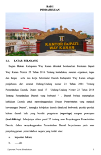 Penataan Peraturan Perundang
