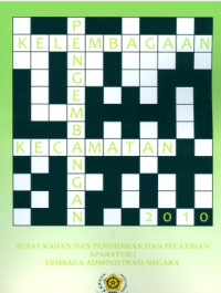 Pengembangan Kelembagaan Kecamatan