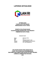 Optimalisasi Fungsi UKS Di SD Negeri Margadana 6 Kota Tegal