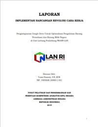 Pengintegrasian Google Drive Untuk Optimalisasi Pengelolaan Barang Persediaan Dan Barang Milik Negara Di Unit Latbang Puslatbang PKASN LAN