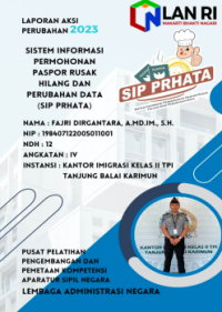 Sistem Informasi Permohonan Paspor Rusak Hilang dan Perubahan Data (SIP PRHATA) Kantor Wilayah Kepulauan Riau Kementerian Hukum dan Hak Asasi Manusia
