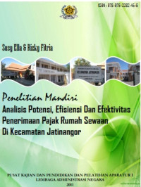 Analisis Potensi, Efisiensi Dan Efektivitas Penerimaan Pajak Rumah Sewaan Di Kecamatan Jatinangor