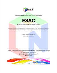 ESAC (Evaluasi Simulasi Assessment Center) Puslatbang PKASN