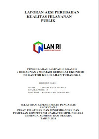 Pengolahan Sampah Organik (Dedaunan) Menjadi Bernilai Ekonomi di Kantor Kelurahan Turangga Kota Bandung (TERBAIK)
