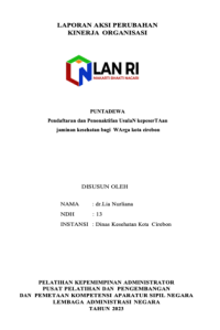 Pendaftaran dan Penonaktifan Usulan Kepesertaan Jaminan Kesehatan Bagi Warga Kota Cirebon (PUNTADEWA) (Dinas Kesehatan Kota Cirebon)