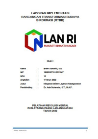 Integrasi Sistem Layanan Kepegawaian di BKPSDM Kabupaten Belitung Timur
