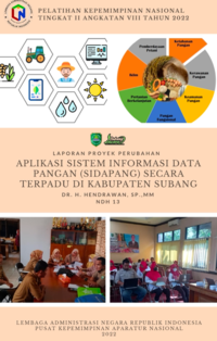 Aplikasi Sistem Informasi Data Pangan (SIDAPANG) secara Terpadu di Kabupaten Subang