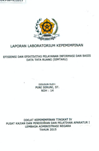 Efisiensi Dan Efektivitas Pelayanan Informasi Dan Basis Data Tata Ruang (Simtaru) (Bappeda - Badan Perencanaan Daerah Kabupaten Bandung) (TERBAIK)