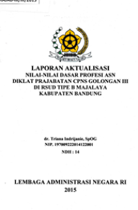 Nilai-Nilai Dasar Profesi ASN di RSUD Kelas B Majalaya