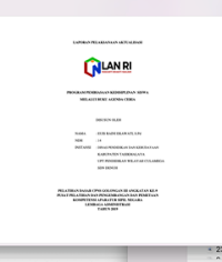 Program Pembiasaan Kedisiplinan Siswa Melalui Buku Agenda Ceria (SDN Denuh) Dinas Pendidikan dan Kebudayaan Kabupaten Tasikmalaya