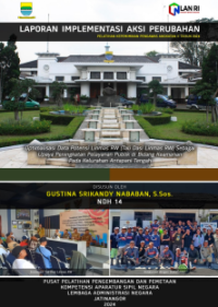 Optimalisasi Data Potensi Satlinmas RW (TALI DASI SATLINMAS RW) Sebagai Upaya Peningkatan Pelayanan Publik Bidang Kemanan Pada Kelurahan Antapani Tengah