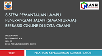 Sistem Pemantauan Lampu Penerangan Jalan (SIMANTURAJA) Berbasis Online Di Kota Cimahi (Dinas Perhubungan)