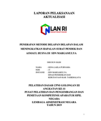 Penerapan Metode Delapan Delapan Dalam Meningkatkan Hapalan Surat Pendek Dan Asmaul Husna Di SDN Margamulya Dinas Pendidikan Dan Kebudayaan Kabupaten Tasikmalaya