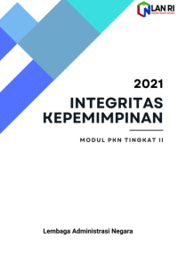 Integritas Kepemimpinan; Modul PKN Tingkat II